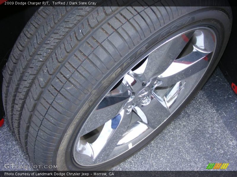 TorRed / Dark Slate Gray 2009 Dodge Charger R/T