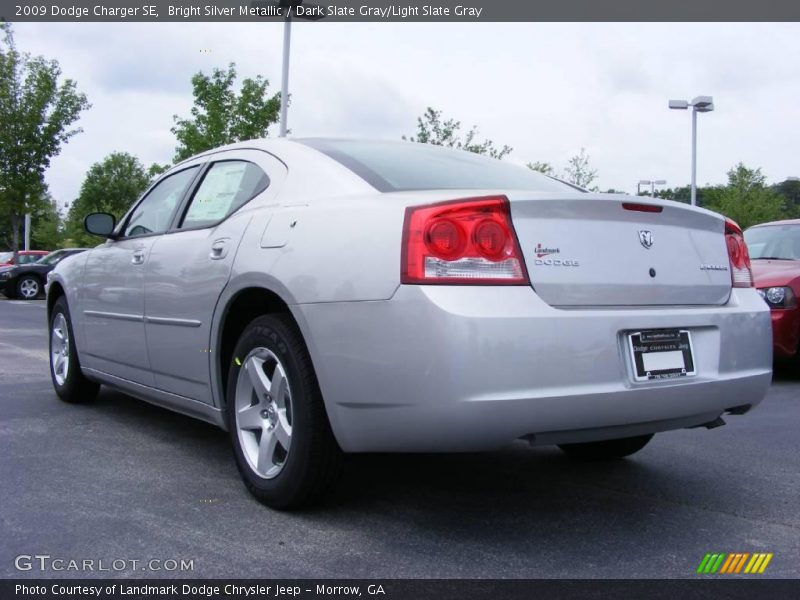 Bright Silver Metallic / Dark Slate Gray/Light Slate Gray 2009 Dodge Charger SE