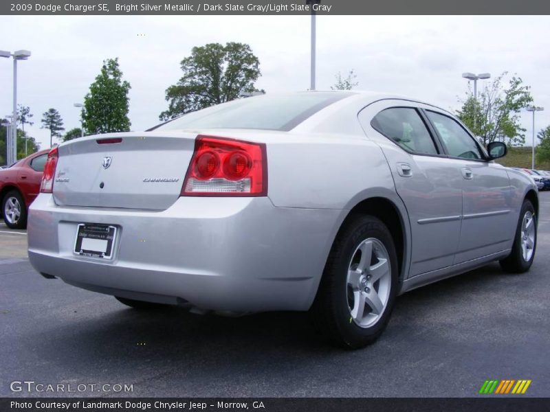 Bright Silver Metallic / Dark Slate Gray/Light Slate Gray 2009 Dodge Charger SE