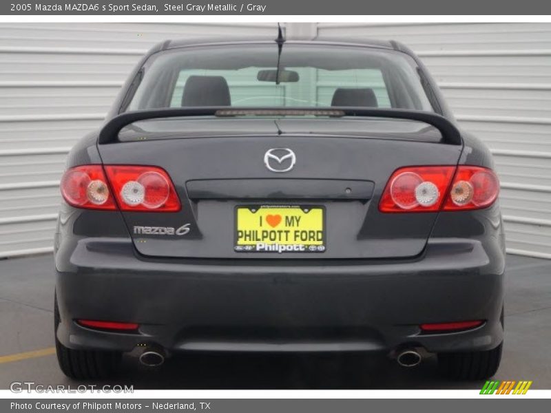 Steel Gray Metallic / Gray 2005 Mazda MAZDA6 s Sport Sedan