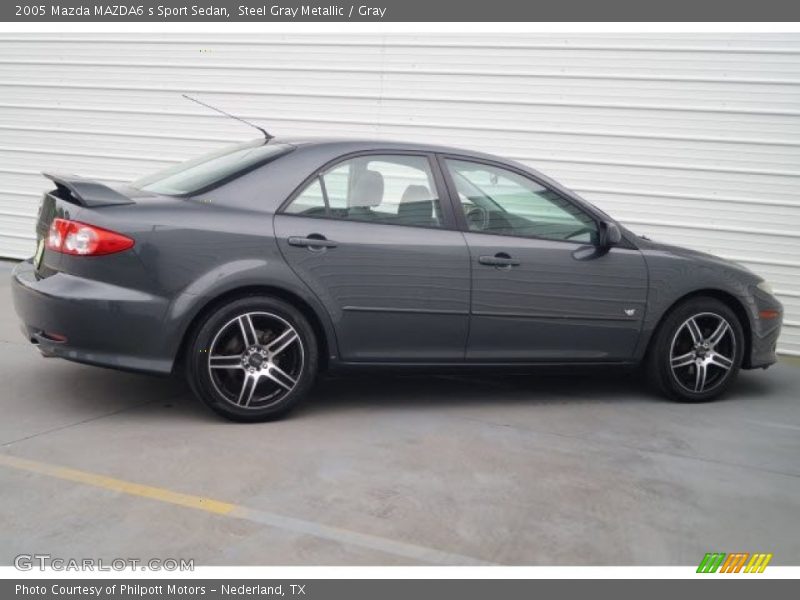 Steel Gray Metallic / Gray 2005 Mazda MAZDA6 s Sport Sedan