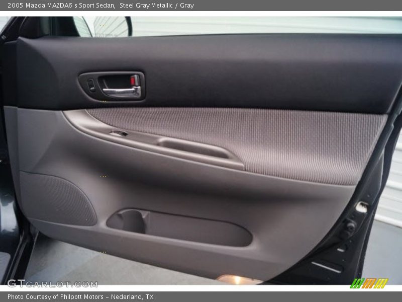 Steel Gray Metallic / Gray 2005 Mazda MAZDA6 s Sport Sedan