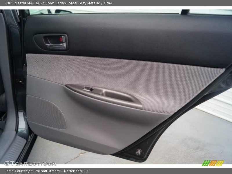 Steel Gray Metallic / Gray 2005 Mazda MAZDA6 s Sport Sedan