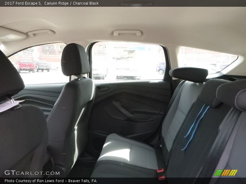 Canyon Ridge / Charcoal Black 2017 Ford Escape S