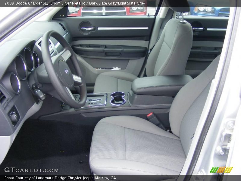 Bright Silver Metallic / Dark Slate Gray/Light Slate Gray 2009 Dodge Charger SE