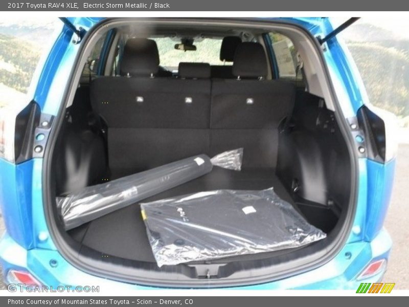 Electric Storm Metallic / Black 2017 Toyota RAV4 XLE