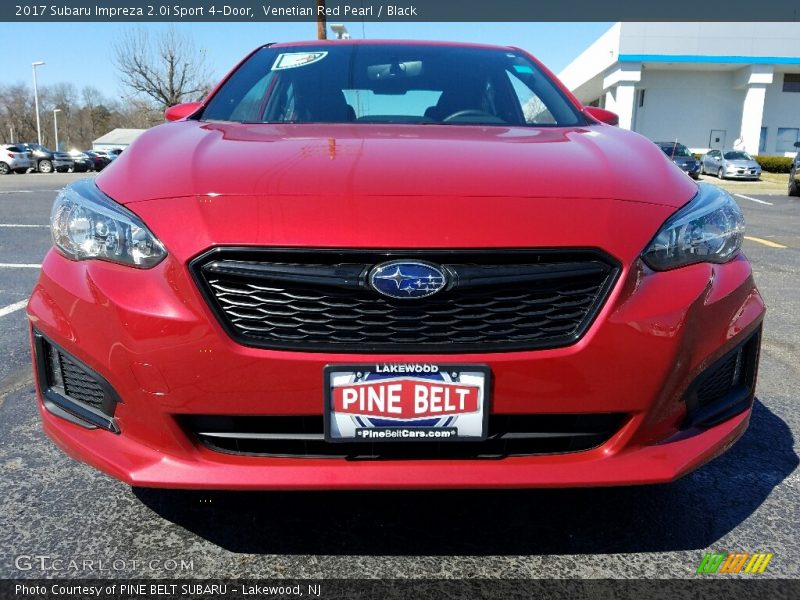 Venetian Red Pearl / Black 2017 Subaru Impreza 2.0i Sport 4-Door