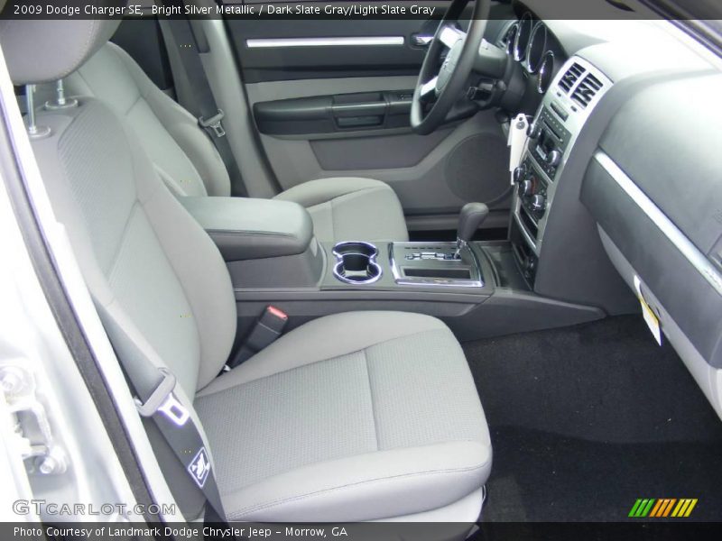 Bright Silver Metallic / Dark Slate Gray/Light Slate Gray 2009 Dodge Charger SE