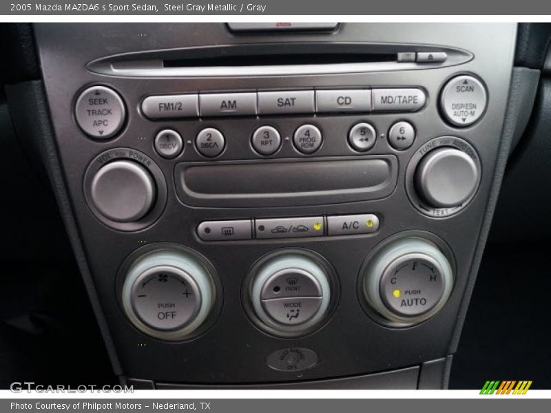 Steel Gray Metallic / Gray 2005 Mazda MAZDA6 s Sport Sedan