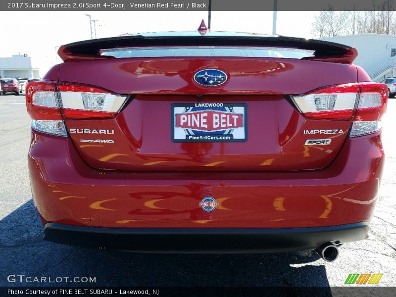 Venetian Red Pearl / Black 2017 Subaru Impreza 2.0i Sport 4-Door