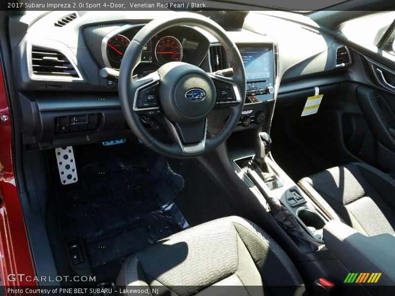 Venetian Red Pearl / Black 2017 Subaru Impreza 2.0i Sport 4-Door