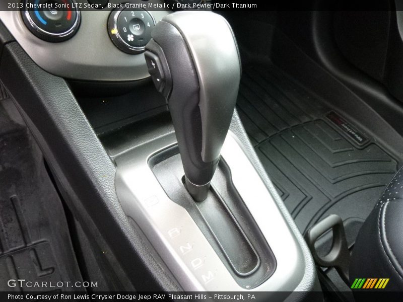 Black Granite Metallic / Dark Pewter/Dark Titanium 2013 Chevrolet Sonic LTZ Sedan