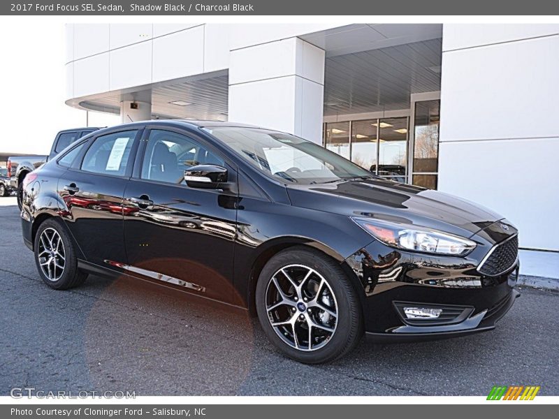 Front 3/4 View of 2017 Focus SEL Sedan