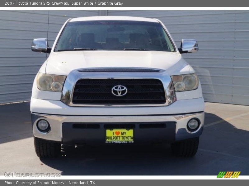 Super White / Graphite Gray 2007 Toyota Tundra SR5 CrewMax