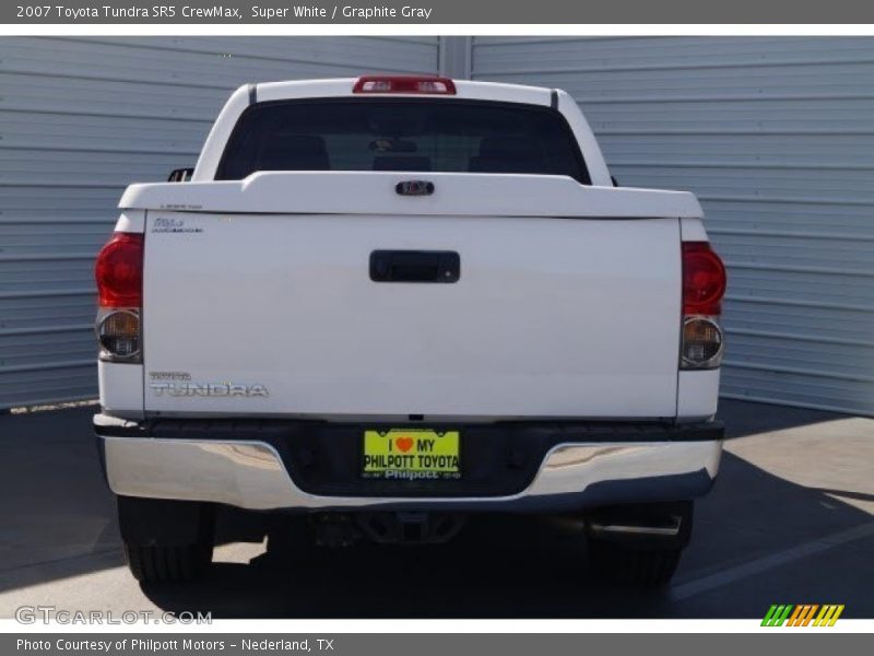 Super White / Graphite Gray 2007 Toyota Tundra SR5 CrewMax