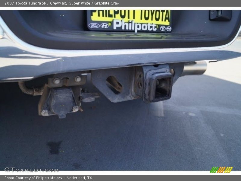 Super White / Graphite Gray 2007 Toyota Tundra SR5 CrewMax