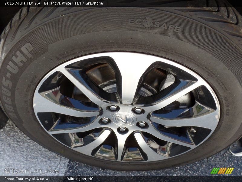Bellanova White Pearl / Graystone 2015 Acura TLX 2.4