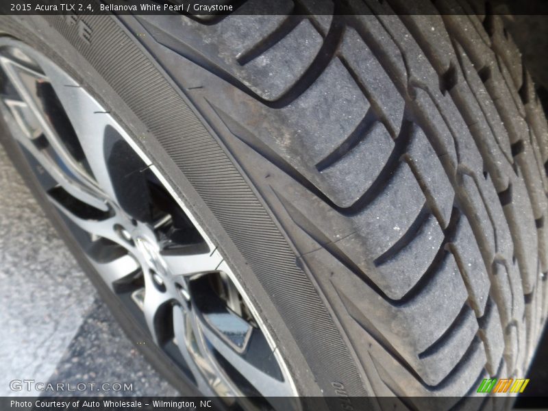 Bellanova White Pearl / Graystone 2015 Acura TLX 2.4