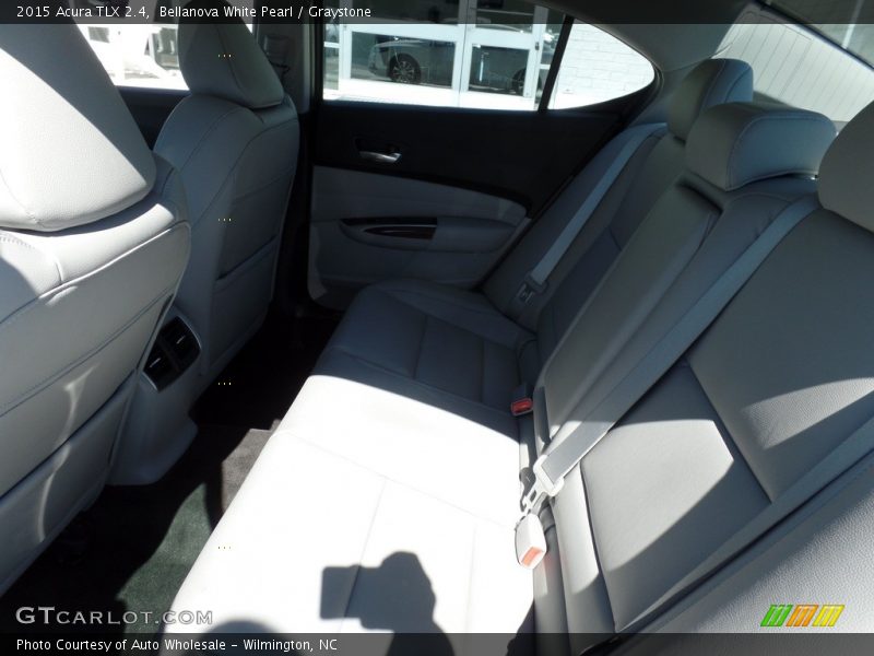 Bellanova White Pearl / Graystone 2015 Acura TLX 2.4