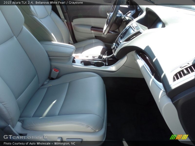 Bellanova White Pearl / Graystone 2015 Acura TLX 2.4
