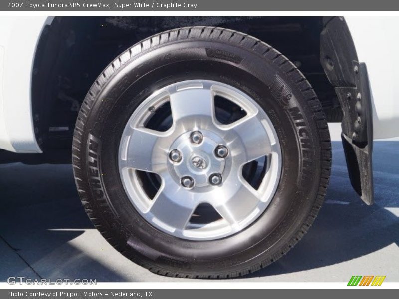 Super White / Graphite Gray 2007 Toyota Tundra SR5 CrewMax
