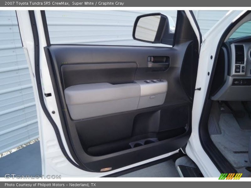 Super White / Graphite Gray 2007 Toyota Tundra SR5 CrewMax