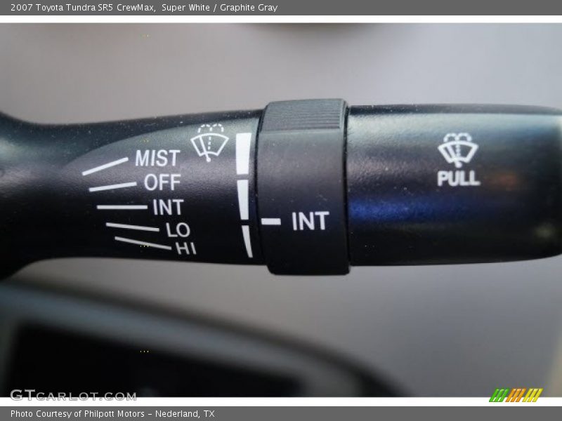Super White / Graphite Gray 2007 Toyota Tundra SR5 CrewMax