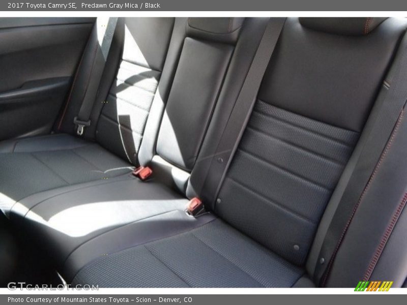 Predawn Gray Mica / Black 2017 Toyota Camry SE