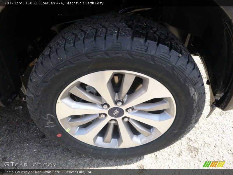 Magnetic / Earth Gray 2017 Ford F150 XL SuperCab 4x4