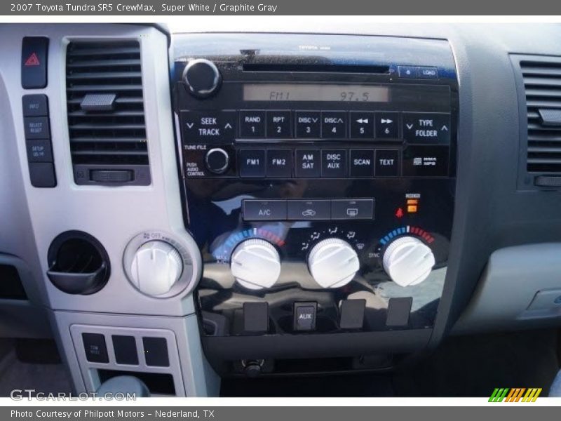 Super White / Graphite Gray 2007 Toyota Tundra SR5 CrewMax