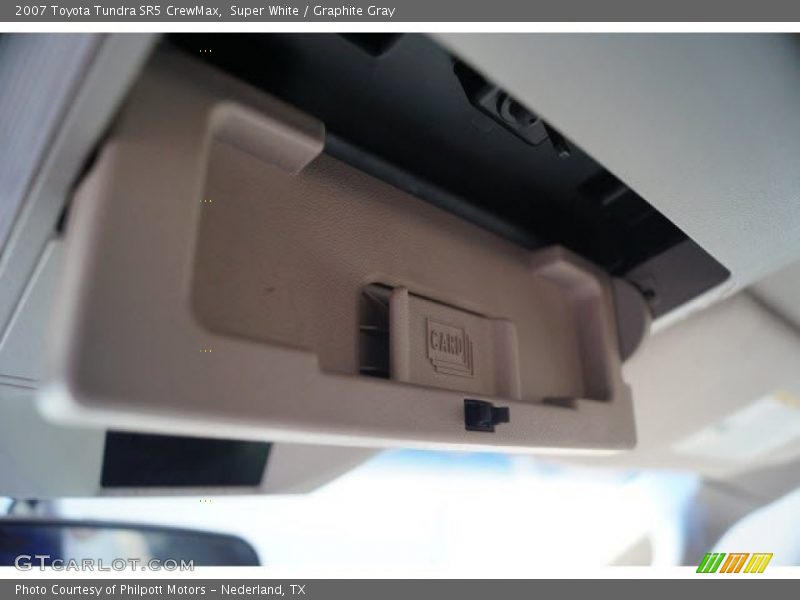 Super White / Graphite Gray 2007 Toyota Tundra SR5 CrewMax