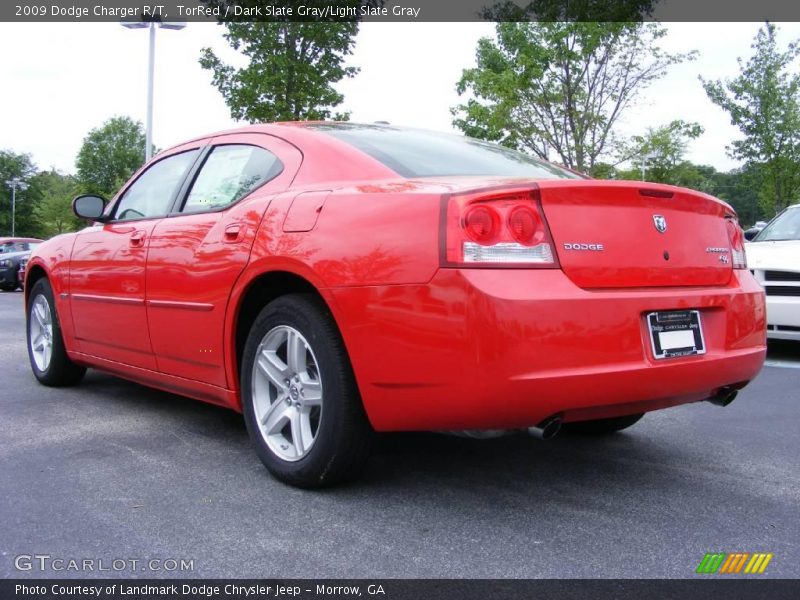 TorRed / Dark Slate Gray/Light Slate Gray 2009 Dodge Charger R/T