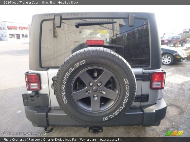 Billet Silver Metallic / Black 2016 Jeep Wrangler Sport