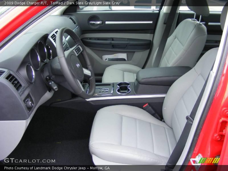 TorRed / Dark Slate Gray/Light Slate Gray 2009 Dodge Charger R/T