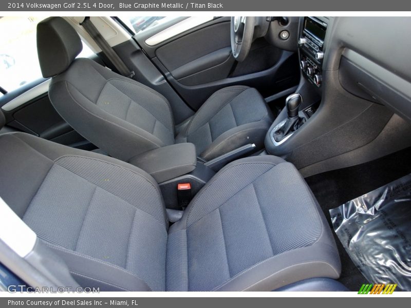 Blue Graphite Metallic / Titan Black 2014 Volkswagen Golf 2.5L 4 Door