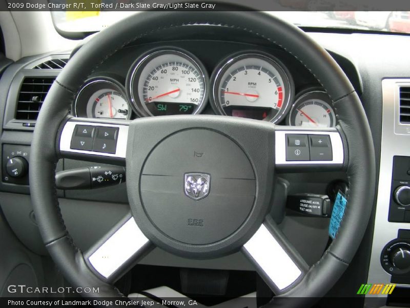 TorRed / Dark Slate Gray/Light Slate Gray 2009 Dodge Charger R/T