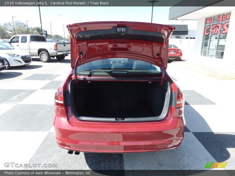 Cardinal Red Metallic / Titan Black 2016 Volkswagen Jetta S