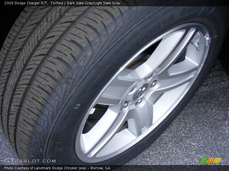 TorRed / Dark Slate Gray/Light Slate Gray 2009 Dodge Charger R/T