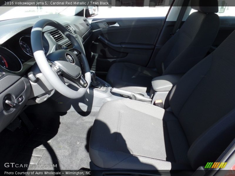 Cardinal Red Metallic / Titan Black 2016 Volkswagen Jetta S