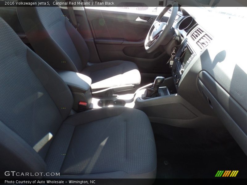 Cardinal Red Metallic / Titan Black 2016 Volkswagen Jetta S