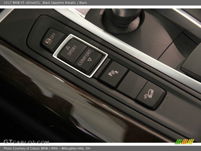 Black Sapphire Metallic / Black 2017 BMW X5 xDrive35i