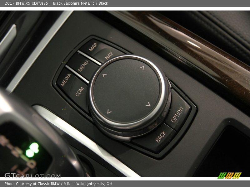 Black Sapphire Metallic / Black 2017 BMW X5 xDrive35i