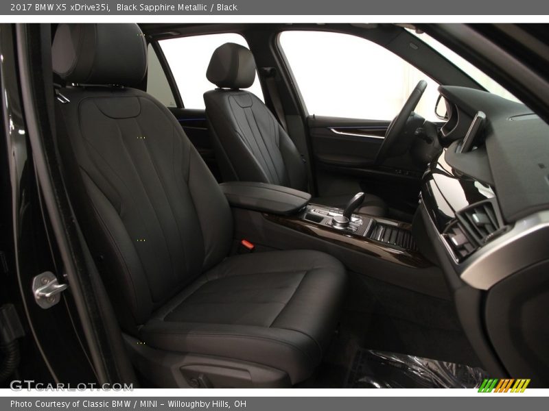 Black Sapphire Metallic / Black 2017 BMW X5 xDrive35i