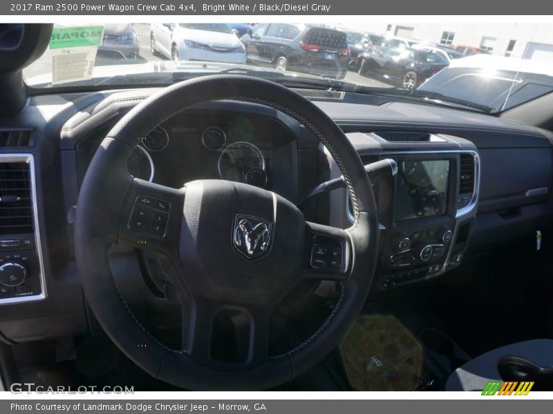 Bright White / Black/Diesel Gray 2017 Ram 2500 Power Wagon Crew Cab 4x4