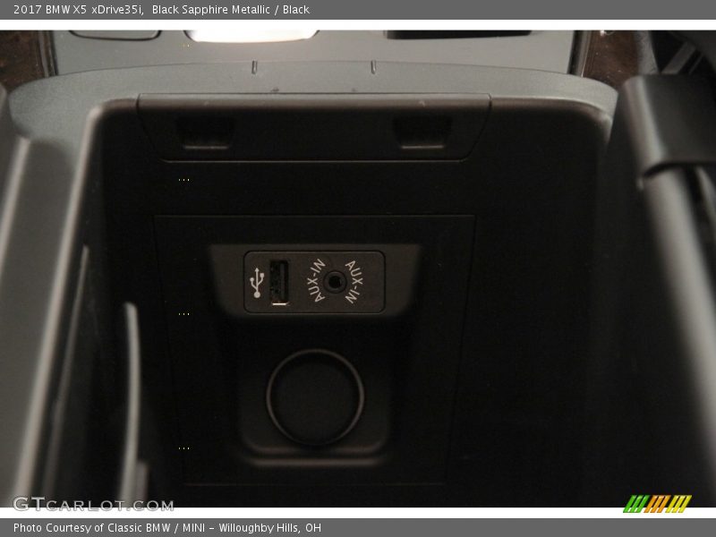 Black Sapphire Metallic / Black 2017 BMW X5 xDrive35i