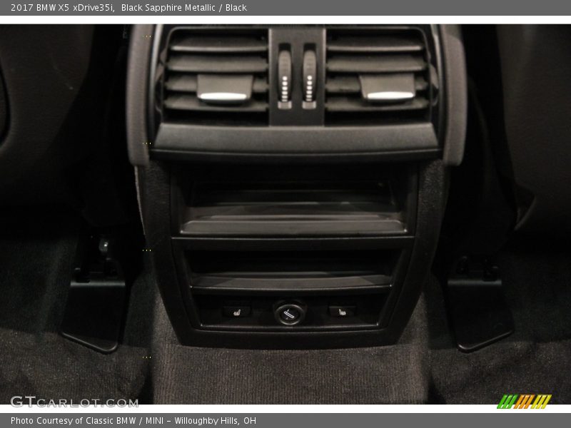 Black Sapphire Metallic / Black 2017 BMW X5 xDrive35i