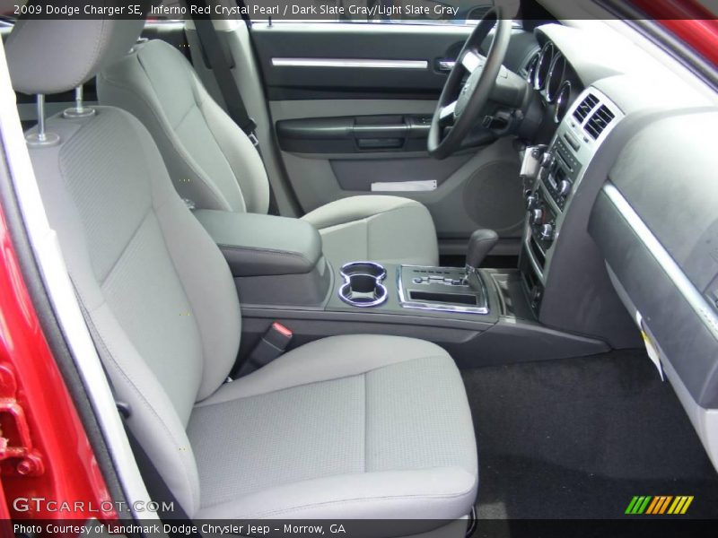 Inferno Red Crystal Pearl / Dark Slate Gray/Light Slate Gray 2009 Dodge Charger SE