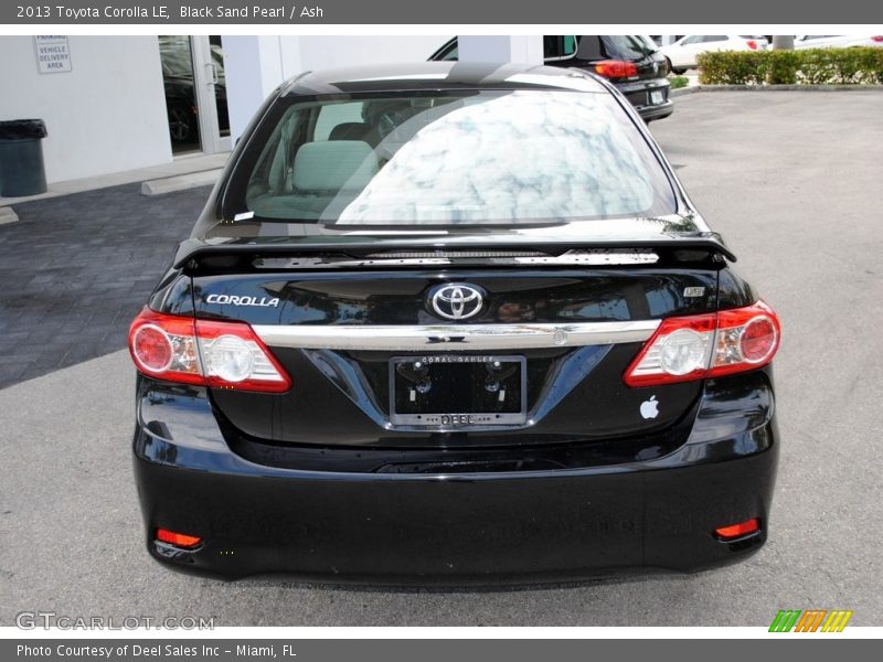 Black Sand Pearl / Ash 2013 Toyota Corolla LE