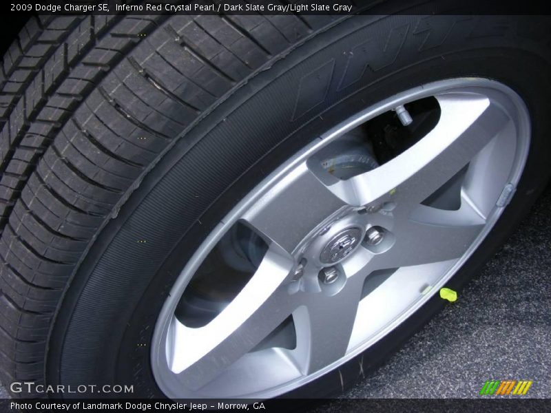 Inferno Red Crystal Pearl / Dark Slate Gray/Light Slate Gray 2009 Dodge Charger SE