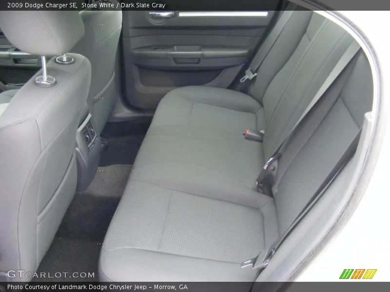 Stone White / Dark Slate Gray 2009 Dodge Charger SE